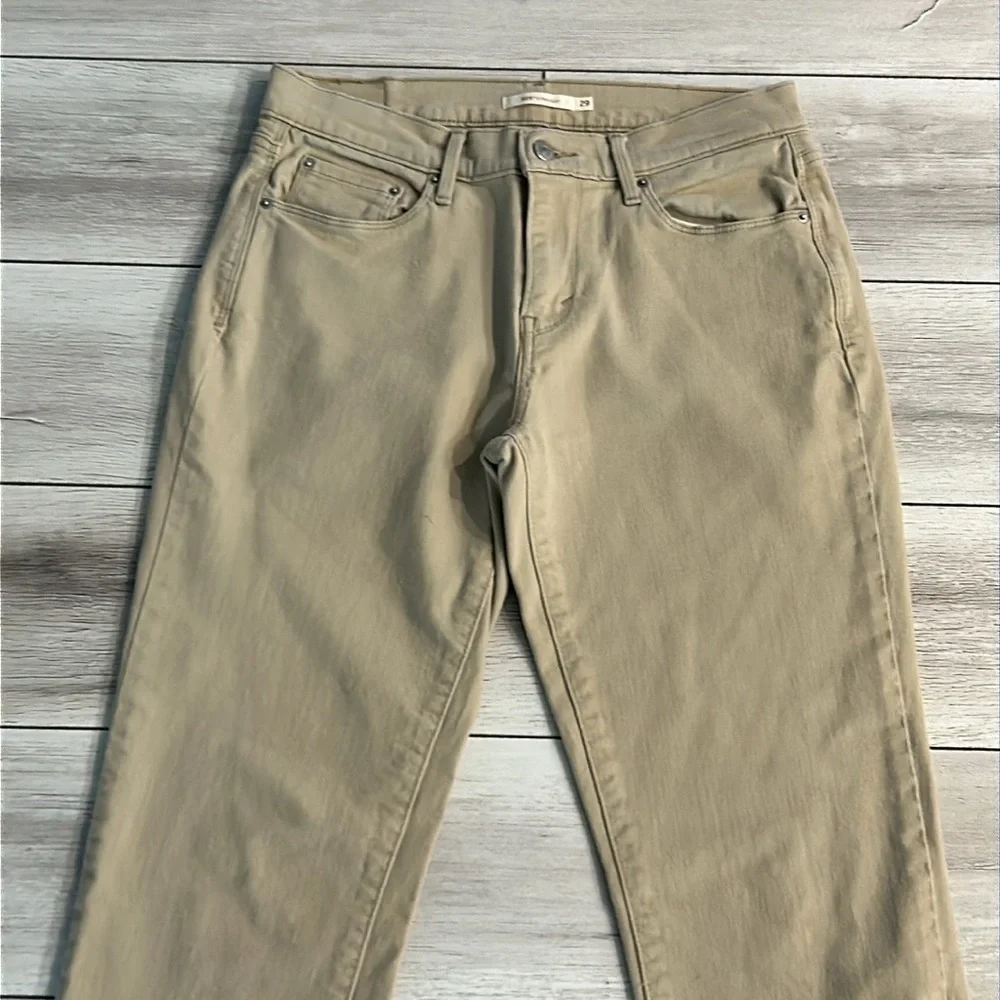 Levi's 505 straight Khaki Straight-Leg Jeans size 29
